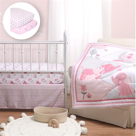 Pink Nursery Sheets