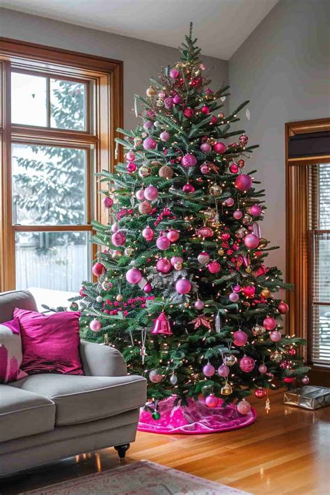 Pink Ornaments: Unique Holiday Decor Trend