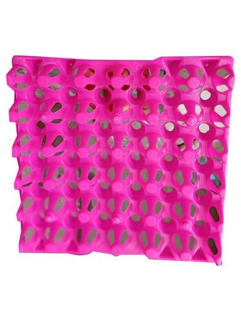 Pink Plastic Egg Trays