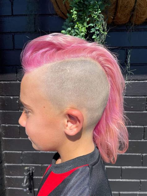 pink shaved