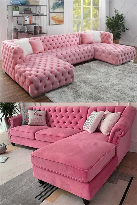 Pink Sofa Sectional Covers