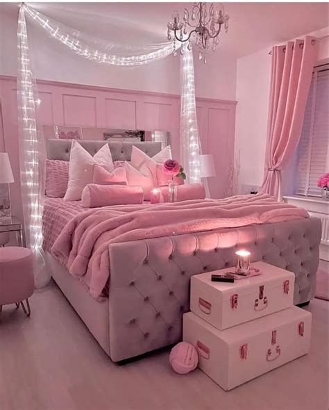 Pink Sparkly Bedroom