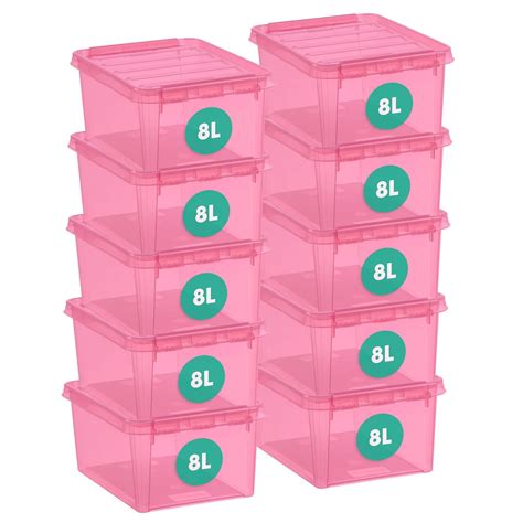 Pink Storage Boxes Amazon