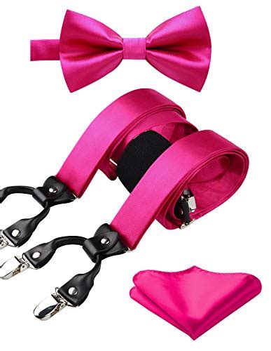 Pink Suspenders And Bow Tie Near Me