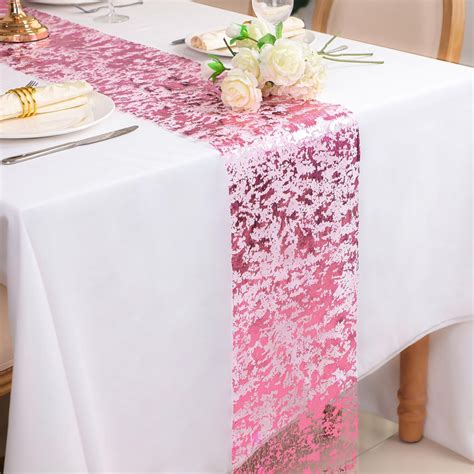 Transform Your Space with a Chic Pink Table Runner