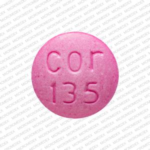 pink tablet cor 135