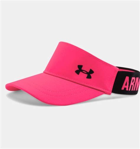 Pink Under Armour Visor