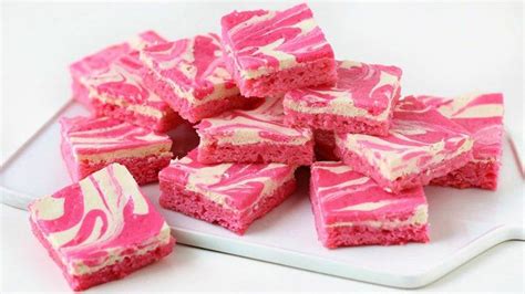 pink velvet cheesecake swirl brownies
