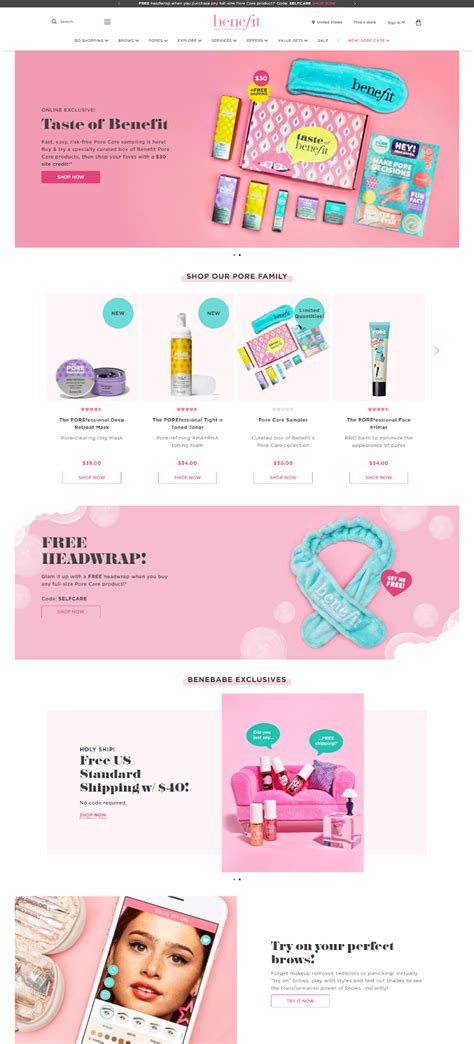 Pink Website Design