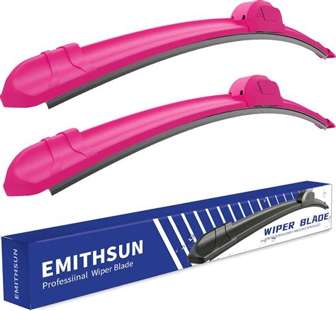 Pink Windshield Wipers: A Fresh Twist for Your Driving Comfort
