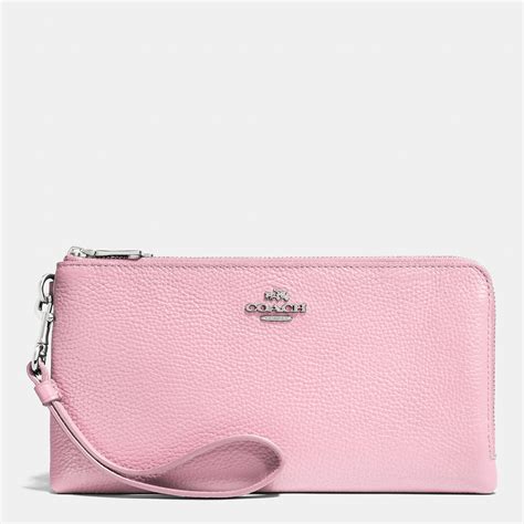 Pink Zipper Wallet