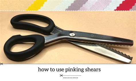 Pinking Shears Use