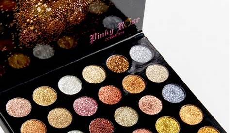 Pinky Rose Cosmetics Glitter Palette 2019 Good Price! Newest Makeup Rustic