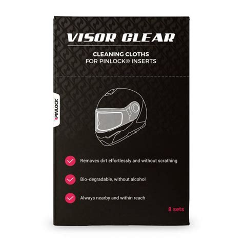 Pinlock Visor Clear Clothes