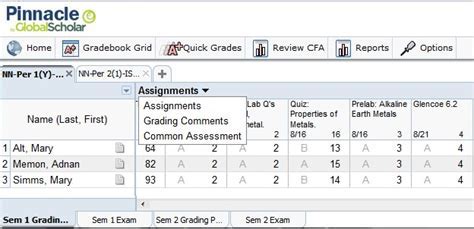 pinnacle grades broward