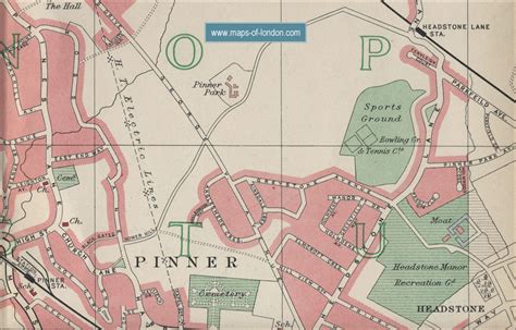 Pinner Map London