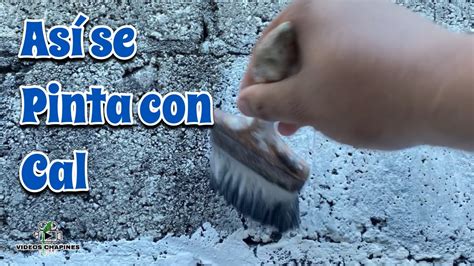 Pintar Con Cal