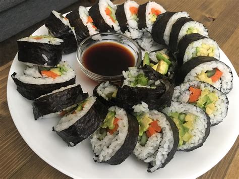 Amazing Vegan Sushi Rolls