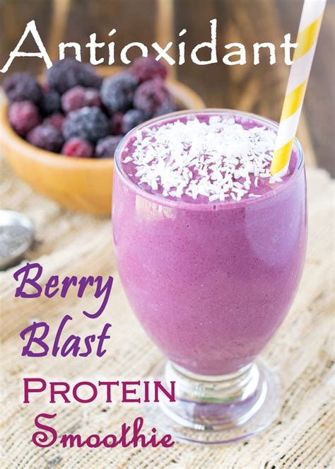 Berry Blast Smoothie: Antioxidant Power