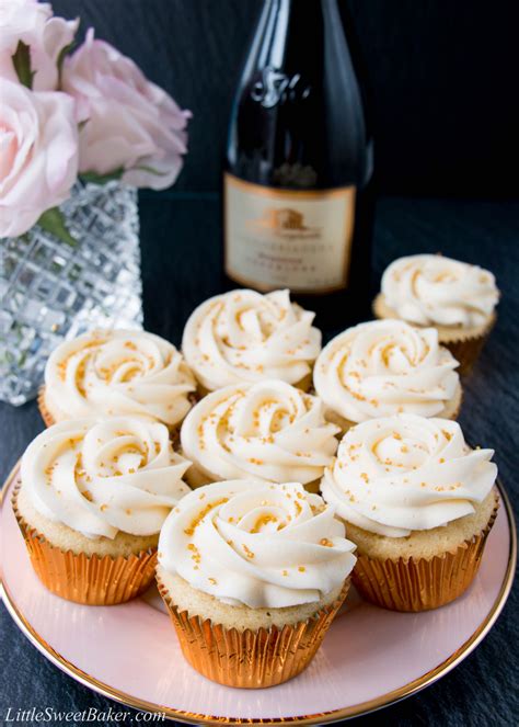 Celebrate with Champagne Cupcakes