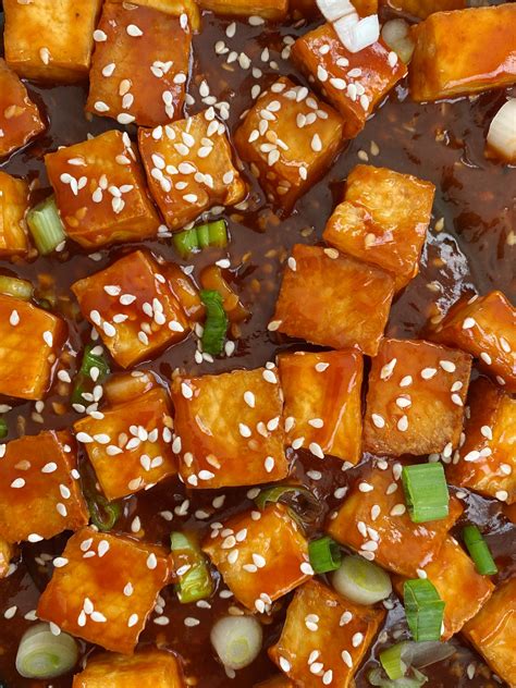 Crispy Sesame Ginger Tofu Stir-Fry