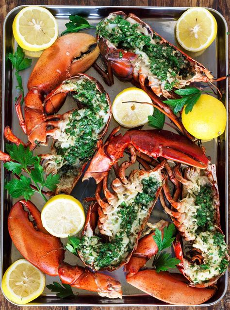 Garlic Herb Buttered Lobster