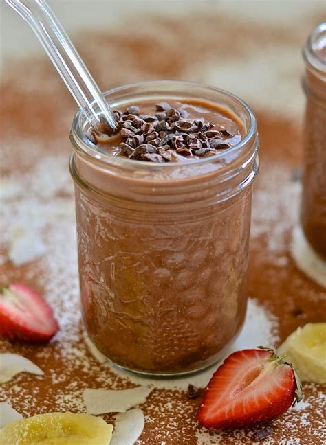 Healthy Vegan Chocolate Smoothie