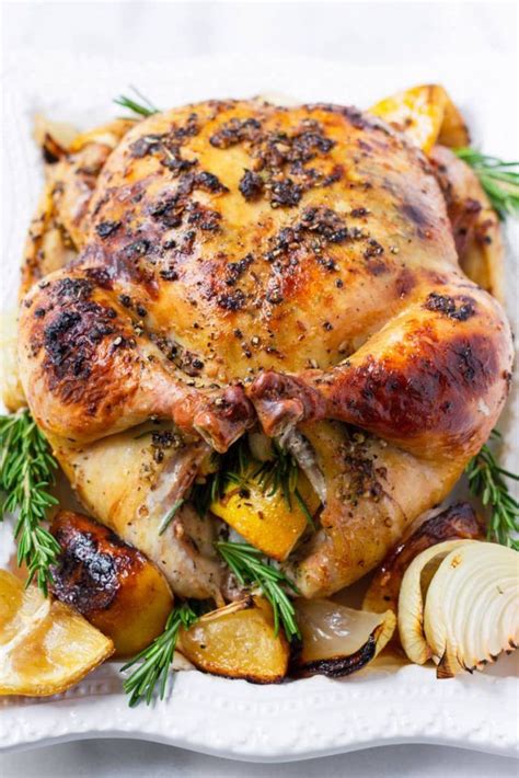Savory Rosemary Roast Chicken: Herb-Infused Juiciness