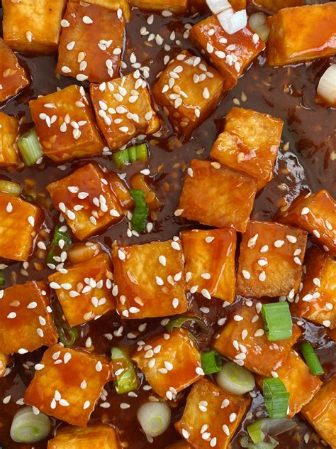 Sizzling Sesame Ginger Tofu