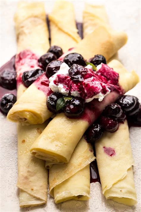 Sweet and Savory Crepe Fillings