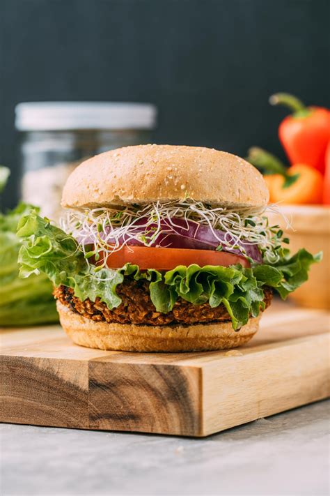 Tasty Vegan Burgers with a Twist