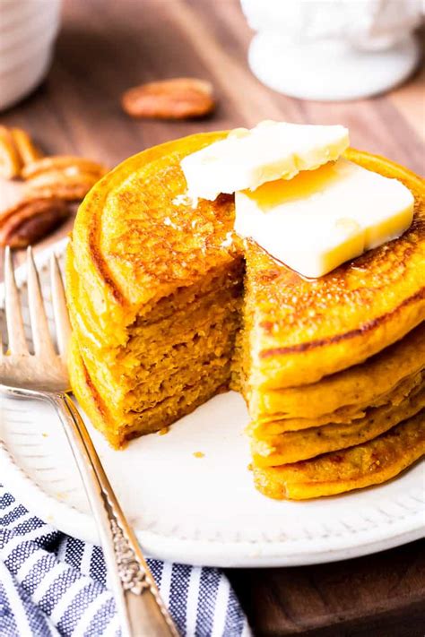 Vegan Pumpkin Spice Pancakes Recipe