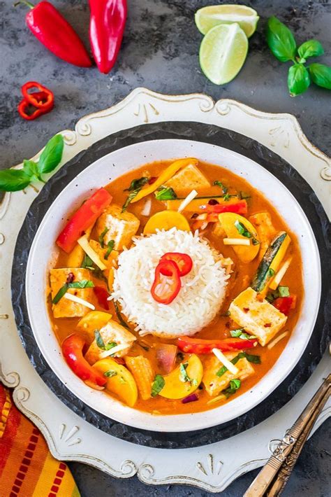 Vegan Thai Red Curry Delight