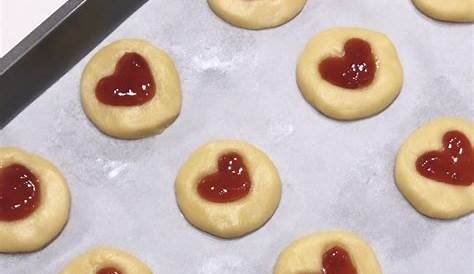 Pinterest Heart Jam Cookies Aesthetic Pin On Recipes To Cook