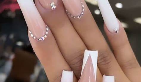 The Best Coffin Nails Ideas That Suit Everyone Diamond nails