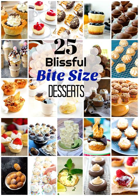 Bite-Sized Bliss: Mini Desserts