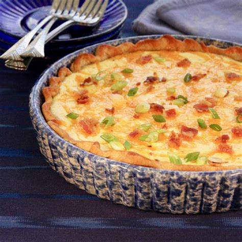 Caramelized Onion and Bacon Quiche