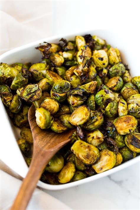 Crispy Balsamic Brussels Sprouts