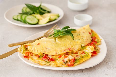 Easy Veggie Omelette