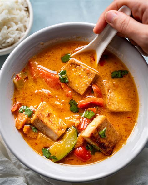 Fragrant Thai Red Curry with Tofu