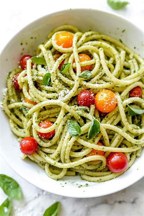 Garden-Fresh Pesto Pasta