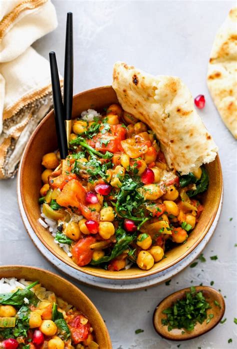 Healthy Chickpea Curry Bowl