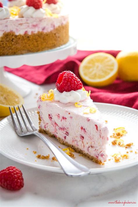 Homemade Raspberry Cheesecake
