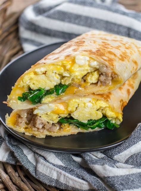 Quick and Healthy Breakfast Burrito