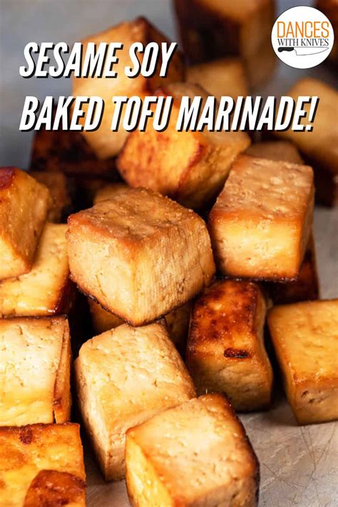 Sesame Soy Marinated Grilled Tofu