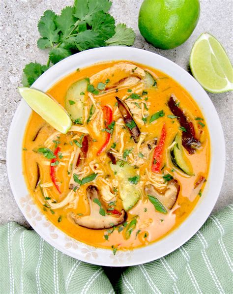 Spicy Thai Coconut Curry Soup
