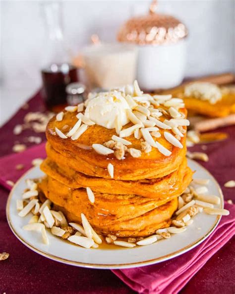 Vegan Pumpkin Spice Pancakes Recipe