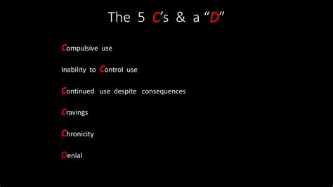 Continued Use Despite Consequences