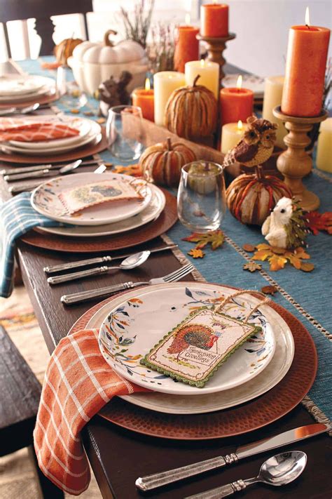 Pinterest Fall Table Settings