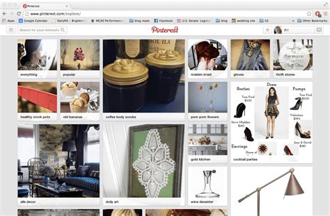 pinterest home page 2016